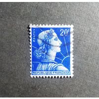 Марка Франция 1957 год Стандартный выпуск
