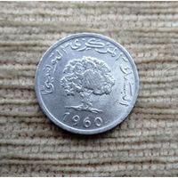 Werty71 Тунис 5 миллимов 1960