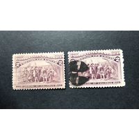 США\а46\1893 КОЛУМБ скотт231- 231А\разновидность\