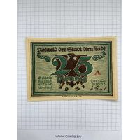 Нотгельд 25 пфеннигов Германия Урунштадт-0501