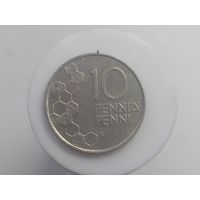 10 пенни Финляндия 1990 год  лот 42