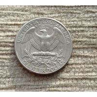 Werty71 США 1 квотер 25 центов 1/4 доллара 1979 D Орёл