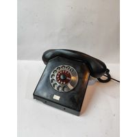 Телефон дисковый RFT W66. ГДР.