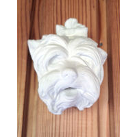 Лот С 1 РУБЛЯ, без МЦ! много лотов! Настенная декоративная фигурка собаки (йоркширский терьер)