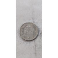 Перу 50 сентимос 2017