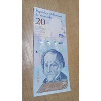 20 боливаров 15,01,2018 года Венесуэлы **88134821   (Разные даты выпуска)