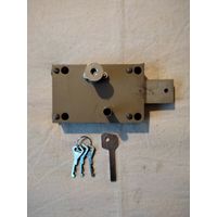 Замок гаражный, 3 ключа. См. описание.