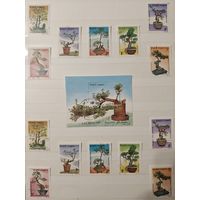 РАСПРОДАЖА КОЛЛЕКЦИИ. Вьетнам, марки "флора - японская экибана"