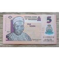Werty71 Нигерия 5 найра 2024 UNC банкнота