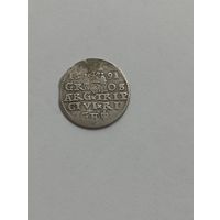 3 гроша 1591 г.С рубля.