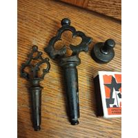 Задвижки к самовару. Гирька 1879 г.