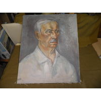 Картина портрет мужчины,холст/масло Якимец Н.Н.80-е г.С рубля.