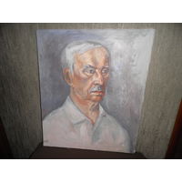 Картина портрет мужчины,холст/масло Якимец Н.Н.70-80-е г.С рубля.
