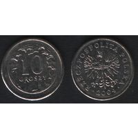 Польша y279 10 грош 2004 год (mw) (_alb2