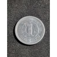 Япония 1 йена 1982