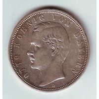 Бавария. 5 марок 1898 год