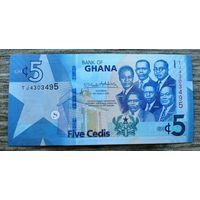 Werty71 Гана 5 седи 2019 UNC банкнота