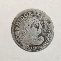 6 грошей 1684 г. Польша Серебро. С рубля