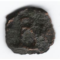 Херсонес под Византией 867-886 год Н.Э. Император Василий I ЛС - Литера В. ОС - Литера П, справа крест