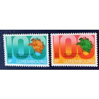 Марки Европы. 100лет всемирному почтовому союзу.