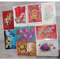 Открытки СССР чистые в коллекцию