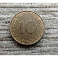 Werty71 Германия ФРГ 10 пфеннигов 1978 G