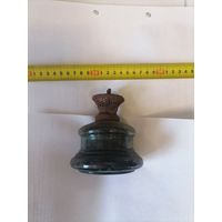 Старая стекляная керовиновая лампа