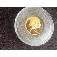 Монета золото белорусский балет 2005