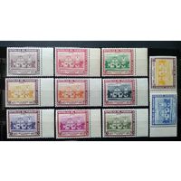 ПАРАГВАЙ\103с\1954г. 100-летие церкви Рохус в Асунсьоне. Авиапочта. MNH.наклейка на полях марки.
