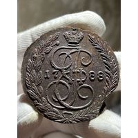 5 копеек 1788 ЕМ без МЦ.Кладовая.Блеск.Состояние!