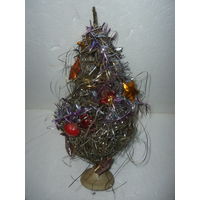 Ёлка С Миниатюрными Игрушками СССР