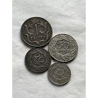 Польша 4 монеты