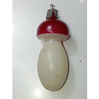 Ёлочная игрушка - Гриб , СССР .