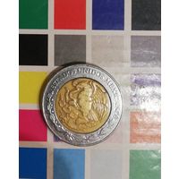 Мексика 5 песо 2001