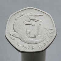 Гамбия 1 даласи 1998