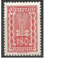 Австрия. Символика. Колосок. 1922г. Mi#382.
