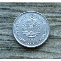 Werty71 Венесуэла 100 боливаров 1999