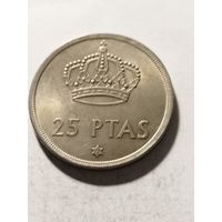 Испания 25 песет 1975(77)