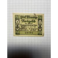 Нотгельд 5 пфеннигов Германия-3012