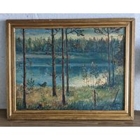 Картина. Холст , масло.1990г