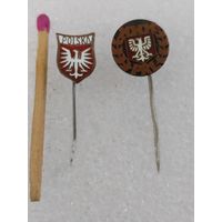 Знаки-фрачники ПНР. Польская Народная Республика, 30 лет. цена за 1 шт.