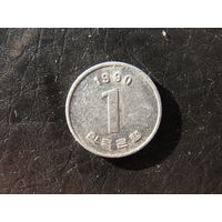 Юж.Корея. 1 вона. 1990. С 20 копеек. Распродажа коллекции. Смотрите другие лоты.