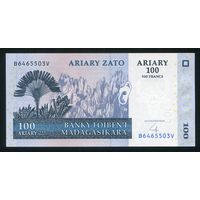 Мадагаскар 100 ариари 2004 г. P86b. Серия B. UNC