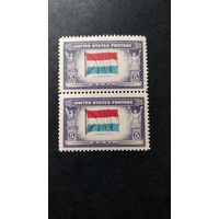 США\а119\1943 скот912 Флаг   MNH