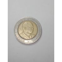 Кения 20 шиллингов 1998 года .