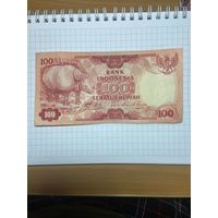 Индонезия 100 рупий 1977г-1001