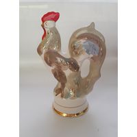 Статуэтка фарфор  графин штоф петушок