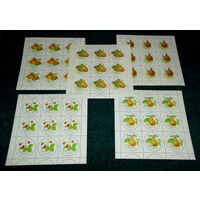 Россия.2003, 27 августа. Дары природы.ПОЛНАЯ СЕРИЯ В ЧИСТЫХ ЛИСТАХ !