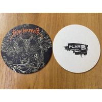 Подставка под пиво пивоварни PLAN B brewery /Россия/ No 9