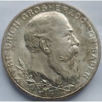 5 марок 1902 Баден
